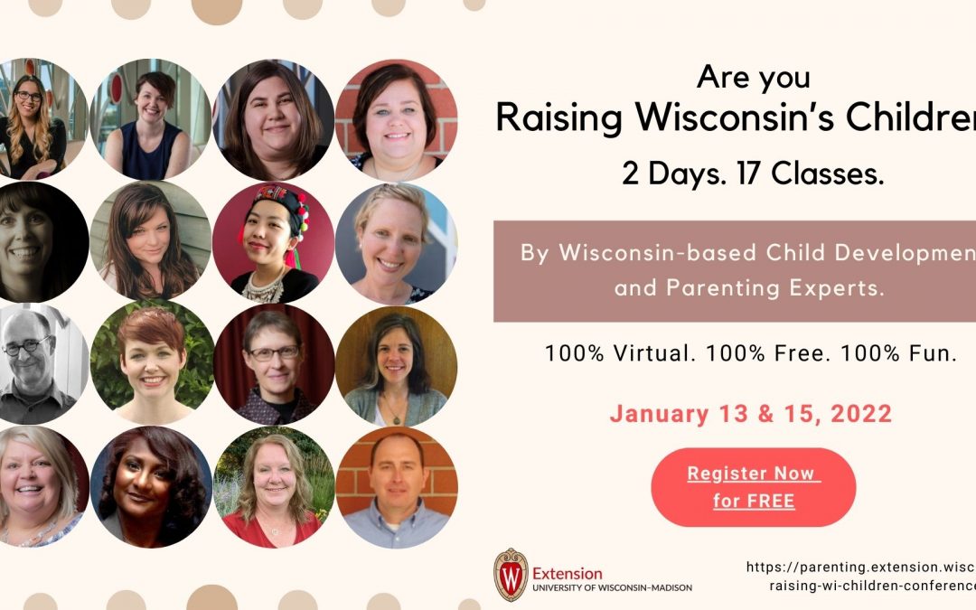 Help Promote Virtual, Free Parenting Conference from UW Madison Extension!